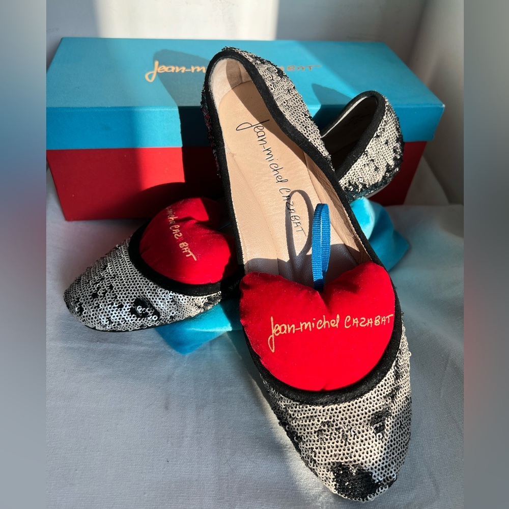 Jean-Michel Cazbat Mai Sequin Ballet Flats